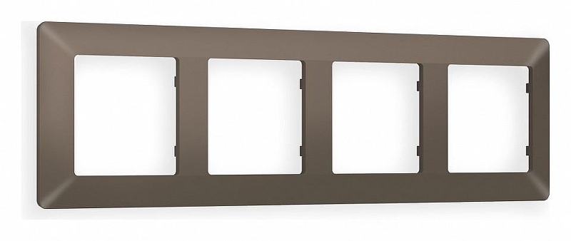 Рамка на 4 поста Ambrella Volt Line AF110634 