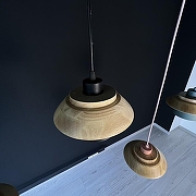 Подвесной светильник Imperiumloft Eco ECO1 цвет плафона/подвески Коричневый, Черный, цвет арматуры Черный-6