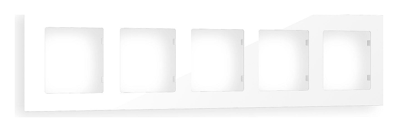 Рамка на 5 постов Ambrella Volt Techno AF220105 