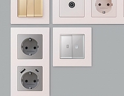 Рамка на 3 поста Ambrella Volt Techno AF220203 цвет Жемчужный, Белый-1