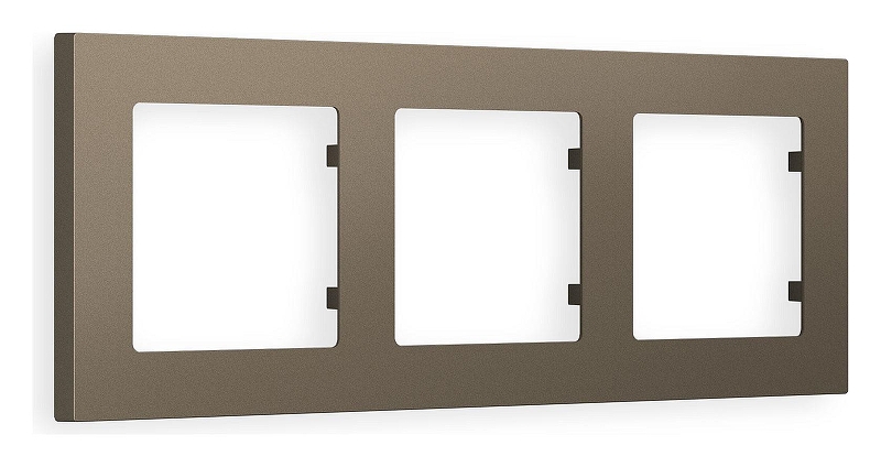 Рамка на 3 поста Ambrella Volt Techno AF220633 