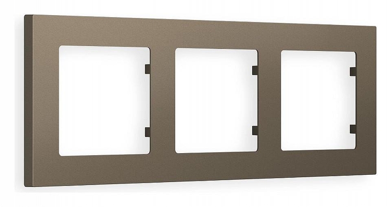 Рамка на 3 поста Ambrella Volt Techno AF220633 