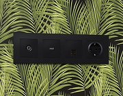 Рамка на 4 поста Ambrella Volt Techno AF220704 цвет Черный-1