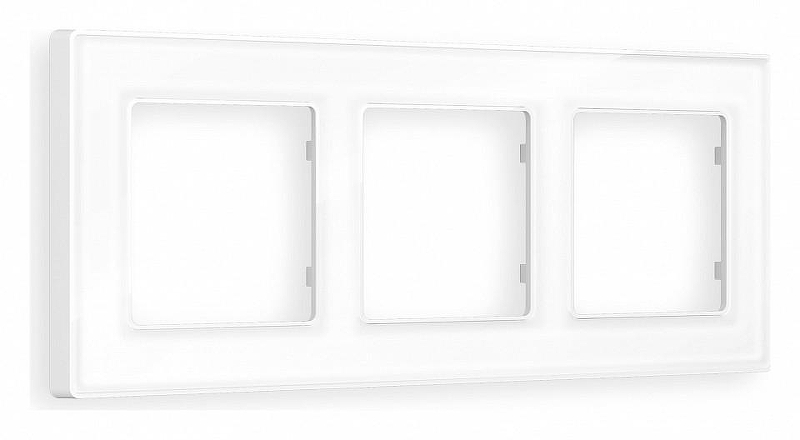 Рамка на 3 поста Ambrella Volt Arctic AF580103 