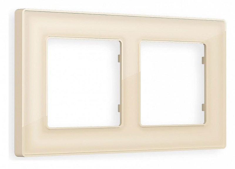 Рамка на 2 поста Ambrella Volt Arctic AF580302 