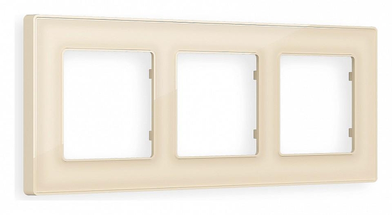 Рамка на 3 поста Ambrella Volt Arctic AF580303 