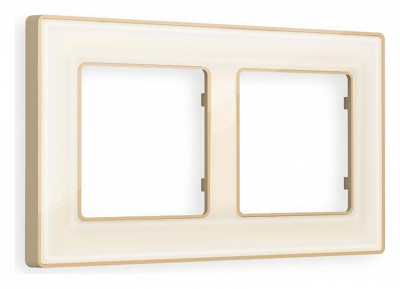 Рамка на 2 поста Ambrella Volt Arctic AF580342 