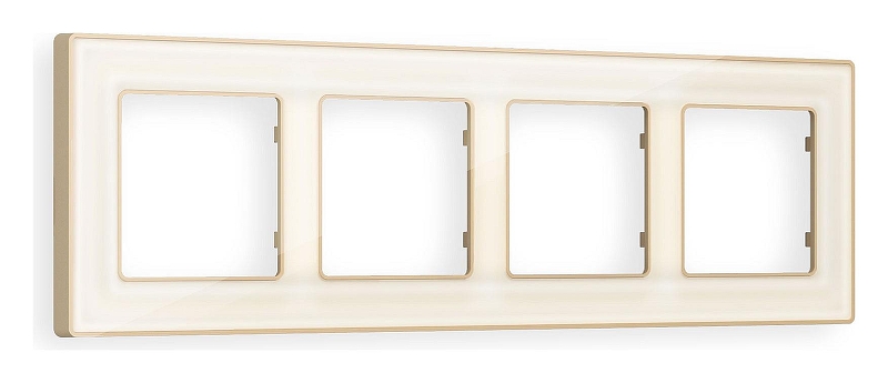 Рамка на 4 поста Ambrella Volt Arctic AF580344 