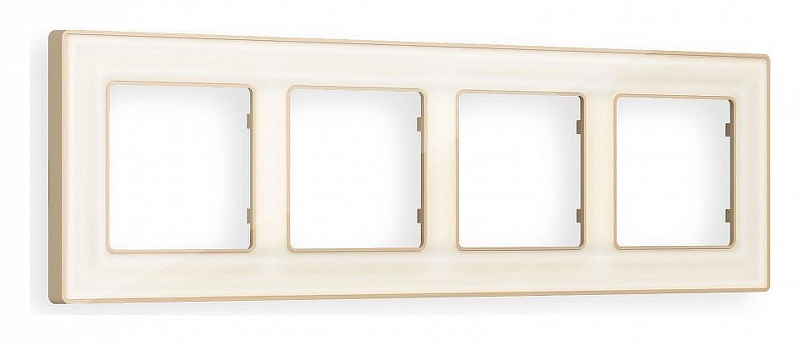 Рамка на 4 поста Ambrella Volt Arctic AF580344 