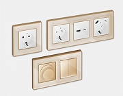 Рамка на 4 поста Ambrella Volt Arctic AF580344 цвет Бежевый-1