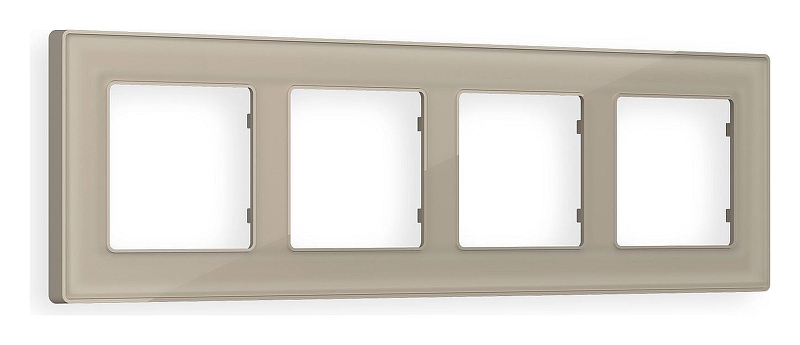 Рамка на 4 поста Ambrella Volt Arctic AF580364 