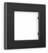 Рамка на 1 пост Ambrella Volt Arctic AF580531 цвет Черный