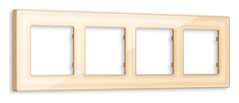 Рамка на 4 поста Ambrella Volt Arctic AF580604 