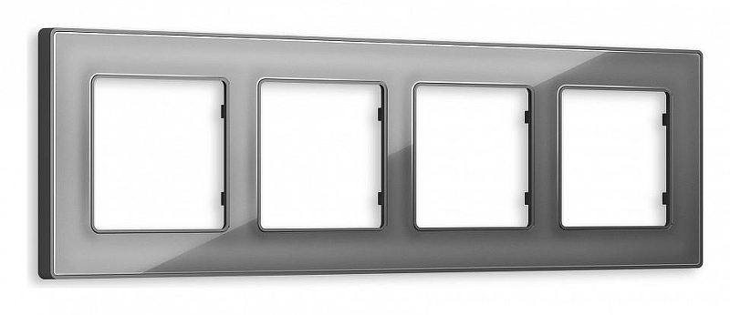 Рамка на 4 поста Ambrella Volt Arctic AF580654 