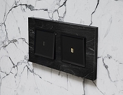 Рамка на 4 поста Ambrella Volt Grand AF930704 цвет Черный-1