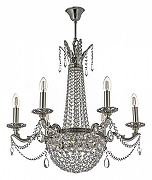 Люстра Arti Lampadari Amelia Amelia E 1.6.6.502 SB цвет плафона/подвески Прозрачный, цвет арматуры Серебро-2