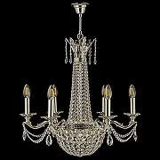 Люстра Arti Lampadari Amelia Amelia E 1.6.6.502 SB цвет плафона/подвески Прозрачный, цвет арматуры Серебро-3