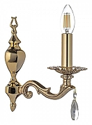 Бра Arti Lampadari Amelia Amelia E 2.1.1.502 GB цвет плафона/подвески Прозрачный, цвет арматуры Золото