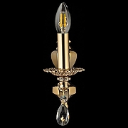 Бра Arti Lampadari Amelia Amelia E 2.1.1.502 GB цвет плафона/подвески Прозрачный, цвет арматуры Золото-3