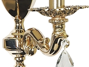 Бра Arti Lampadari Amelia Amelia E 2.1.1.502 GB цвет плафона/подвески Прозрачный, цвет арматуры Золото-5