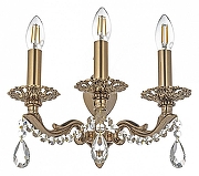 Бра Arti Lampadari Amelia Amelia E 2.1.3.600 GB цвет плафона/подвески Прозрачный, цвет арматуры Золото
