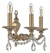 Бра Arti Lampadari Amelia Amelia E 2.1.3.600 GB цвет плафона/подвески Прозрачный, цвет арматуры Золото-1
