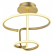 Светильник на штанге Arti Lampadari Angelo Angelo L 1.2.35.05 G цвет плафона/подвески Белый, цвет арматуры Золото