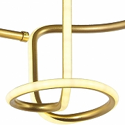 Светильник на штанге Arti Lampadari Angelo Angelo L 1.2.35.05 G цвет плафона/подвески Белый, цвет арматуры Золото-1