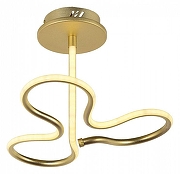 Светильник на штанге Arti Lampadari Angelo Angelo L 1.2.35.03 G цвет плафона/подвески Белый, цвет арматуры Золото