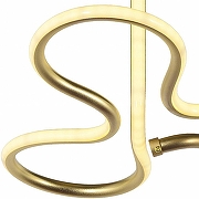 Светильник на штанге Arti Lampadari Angelo Angelo L 1.2.35.03 G цвет плафона/подвески Белый, цвет арматуры Золото-1