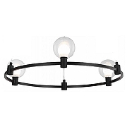 Подвесной светильник Freya Urban FR4005PL-03B1 цвет плафона/подвески Белый, Прозрачный, цвет арматуры Черный