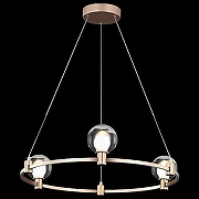Подвесной светильник Freya Urban FR4005PL-03G1 цвет плафона/подвески Белый, Прозрачный, цвет арматуры Золото-2