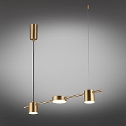 Подвесной светильник Aployt Fran1a APL.017.13.18 цвет плафона/подвески Белый, Бронза, цвет арматуры Бронза-2