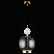Подвесной светильник Aployt Sara APL.039.06.06 цвет плафона/подвески Прозрачный, цвет арматуры Золото-2