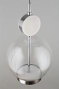 Подвесной светильник Aployt Sara APL.039.16.06 цвет плафона/подвески Прозрачный, цвет арматуры Хром-9