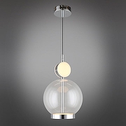 Подвесной светильник Aployt Sara APL.039.16.06 цвет плафона/подвески Прозрачный, цвет арматуры Хром-15