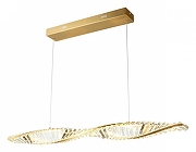 Подвесной светильник Aployt Ol1mp APL.045.06.20 цвет плафона/подвески Прозрачный, цвет арматуры Золото-1