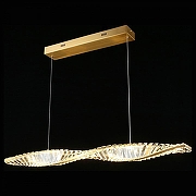 Подвесной светильник Aployt Ol1mp APL.045.06.20 цвет плафона/подвески Прозрачный, цвет арматуры Золото-5