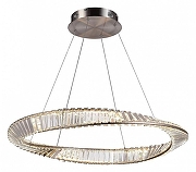 Подвесной светильник Aployt Ol1mp APL.045.13.50 цвет плафона/подвески Прозрачный, цвет арматуры Никель-1