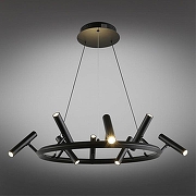 Люстра Aployt Honor APL.067.03.40 цвет плафона/подвески Черный, цвет арматуры Черный-14