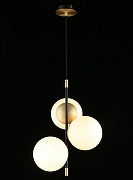 Подвесной светильник Aployt Kr1st1na APL.313.06.03 цвет плафона/подвески Белый, цвет арматуры Латунь, Черный-5