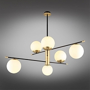 Люстра Aployt Kr1st1na APL.313.07.06 цвет плафона/подвески Белый, цвет арматуры Латунь, Черный-13