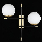 Бра Aployt Kr1st1na APL.313.11.02 цвет плафона/подвески Белый, цвет арматуры Латунь, Черный-6