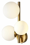 Бра Aployt Let1z1a APL.314.01.03 цвет плафона/подвески Белый, цвет арматуры Латунь