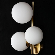 Бра Aployt Let1z1a APL.314.01.03 цвет плафона/подвески Белый, цвет арматуры Латунь-1