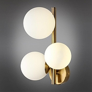 Бра Aployt Let1z1a APL.314.01.03 цвет плафона/подвески Белый, цвет арматуры Латунь-11