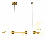 Подвесной светильник Aployt Let1z1a APL.314.03.10 цвет плафона/подвески Белый, цвет арматуры Латунь-1