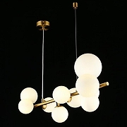 Подвесной светильник Aployt Let1z1a APL.314.03.10 цвет плафона/подвески Белый, цвет арматуры Латунь-5