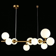 Подвесной светильник Aployt Let1z1a APL.314.03.10 цвет плафона/подвески Белый, цвет арматуры Латунь-8