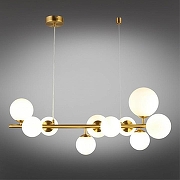 Подвесной светильник Aployt Let1z1a APL.314.03.10 цвет плафона/подвески Белый, цвет арматуры Латунь-14